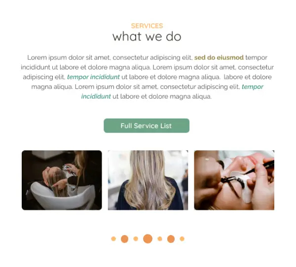 mobile design for content